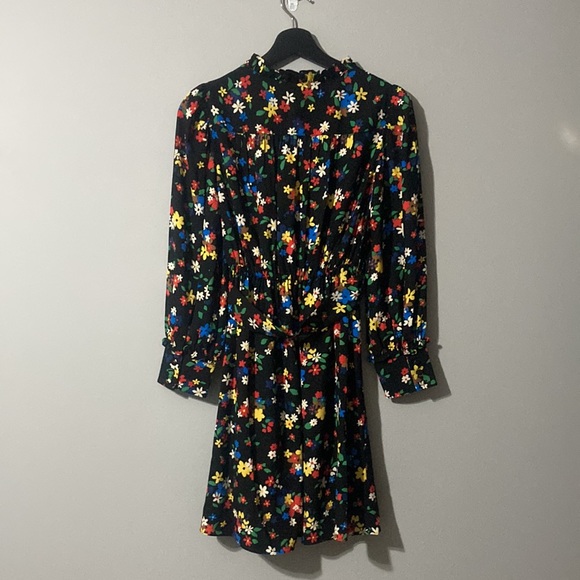 NWT Kate Spade floral long sleeve dress - Picture 5 of 7
